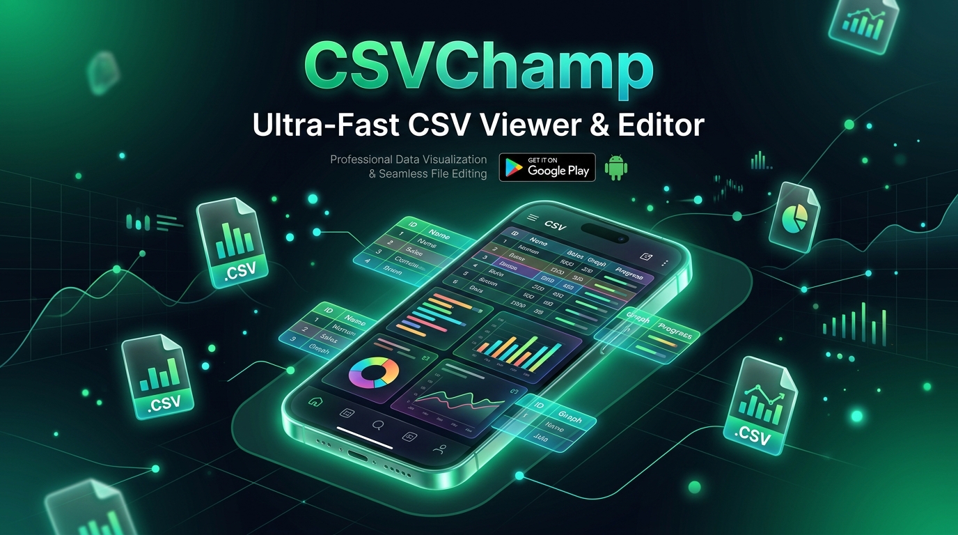 CSVChamp Android App Showcase